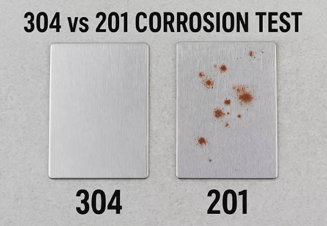 304 vs 201 Stainless Steel