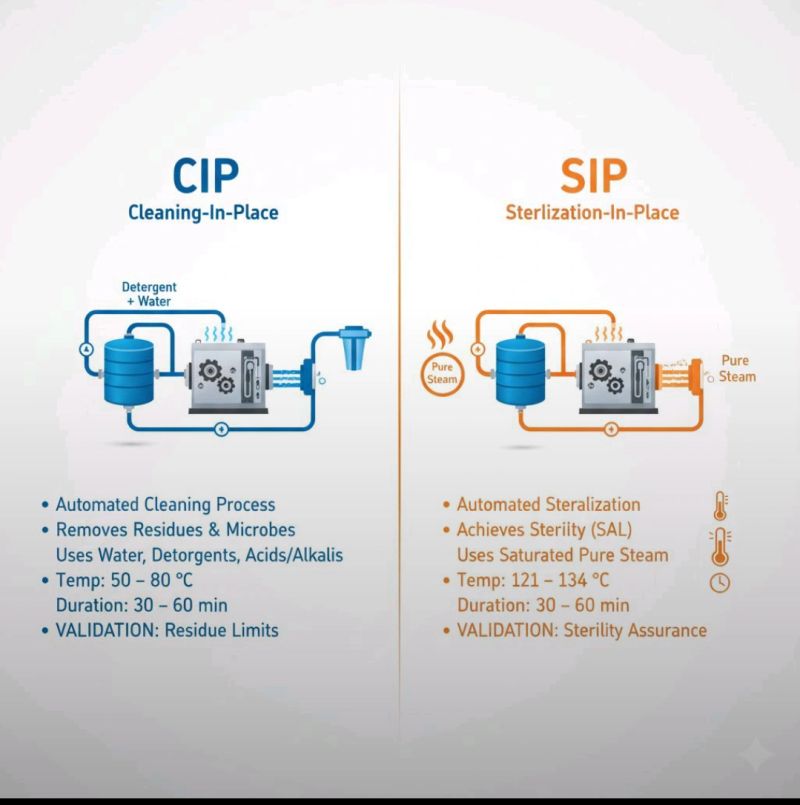 CIP in the pharmaceutical industry
