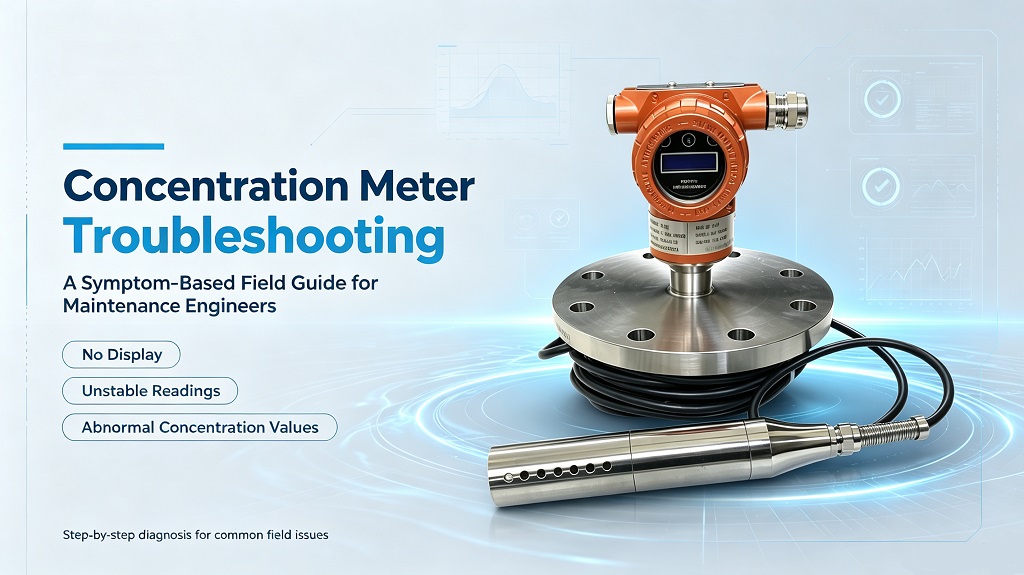 Concentration Meter Troubleshooting