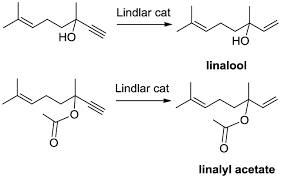 Linalool and linalyl acetate synthesis