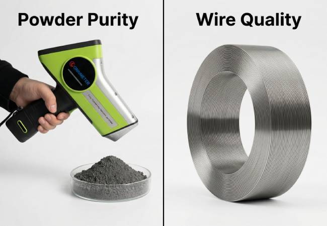 Powder Purity Wire Quality