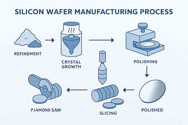 Silicon Wafer Manufacturing Process