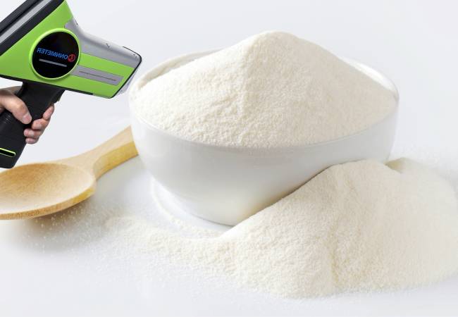 calcium in powdered milk