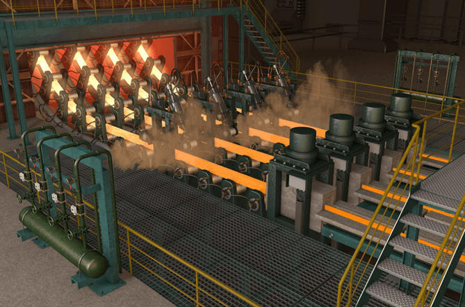 continuous casting process