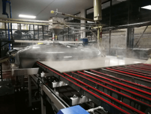 glaze line