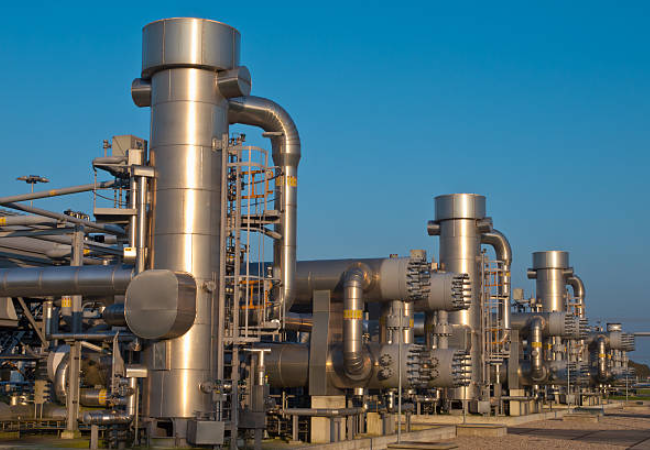 large scale biogas plant