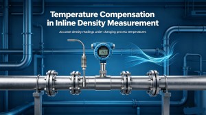 temperature compensation density meter
